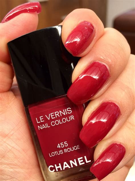 chanel nail polish 455 lotus rouge|chanel nail coat.